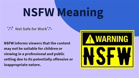 nsfw definition